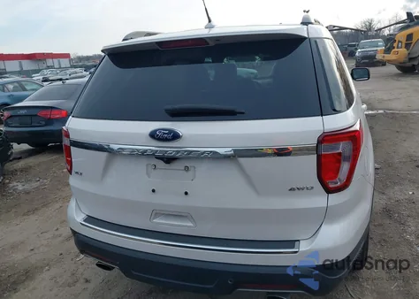2018 Ford Explorer Xlt z USA, uszkodzony, nr VIN 1FM5K8D86JGC03476